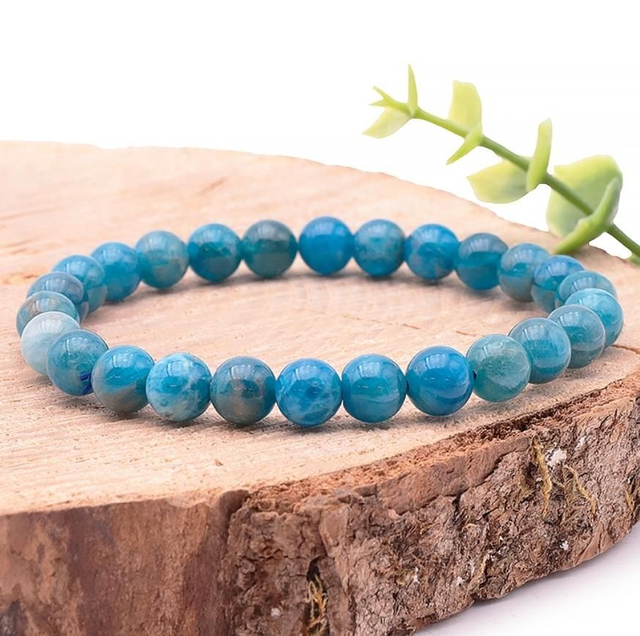 Bracelet Apatite 08mm A+