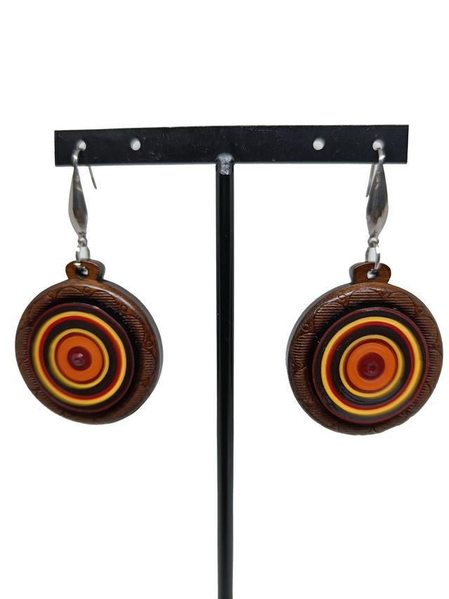 Boucles d&#039;oreilles Faso A4