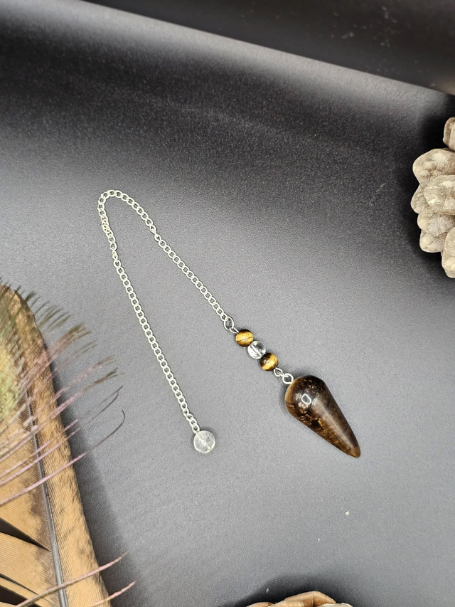 Pendule oeil du tigre 