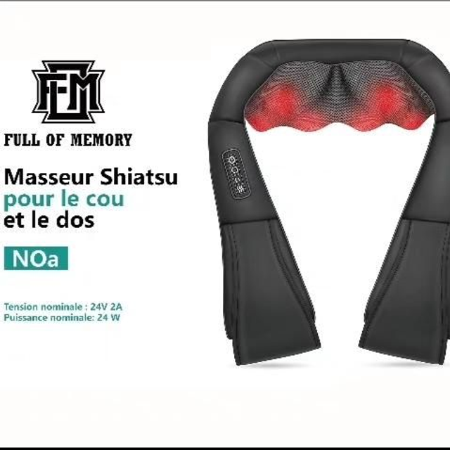Appareil de massage shiatsu 