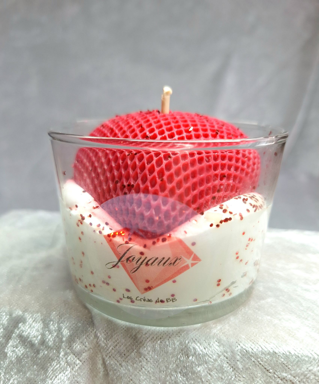 Bougie Cœur de velours