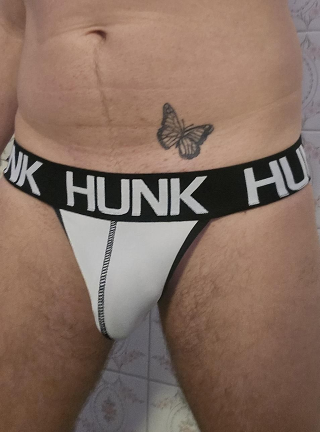 SLIP BLANC HUNK - TAILLE M