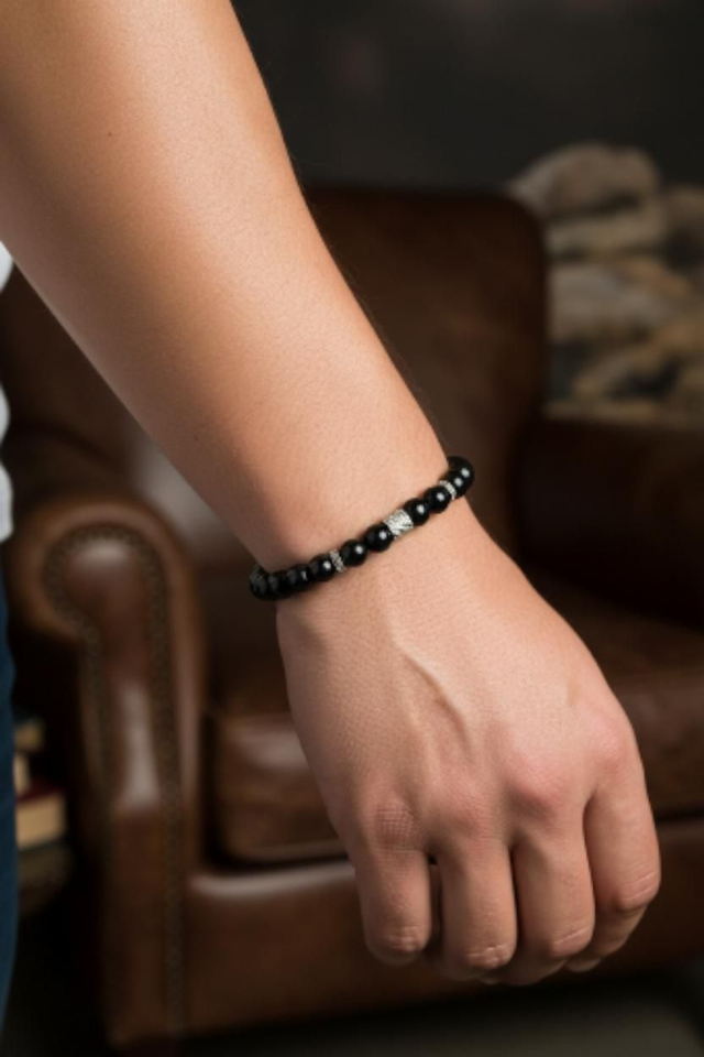 Bracelet Shungite - Ancrage & Équilibre Énergétique