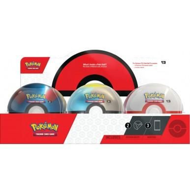 POKEMON-Tin Poke Ball Ottobre 2024 assortito