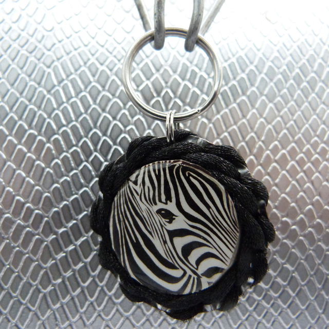 Porte clé Zèbre