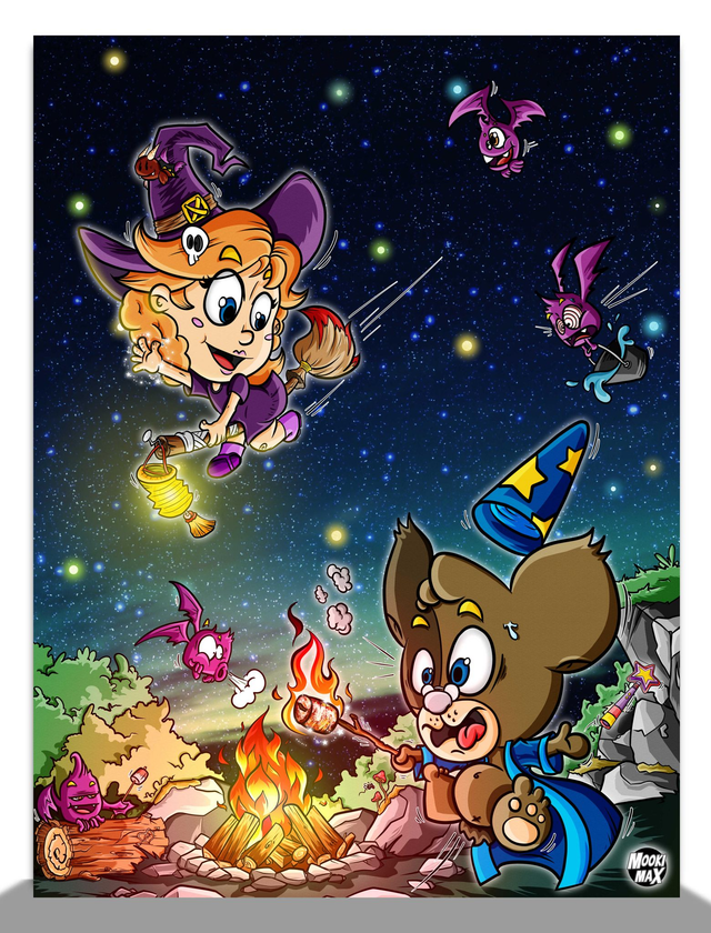 Illustration Gaston Magicien