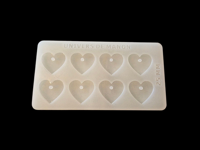 Moule Silicone Coeur 25mm