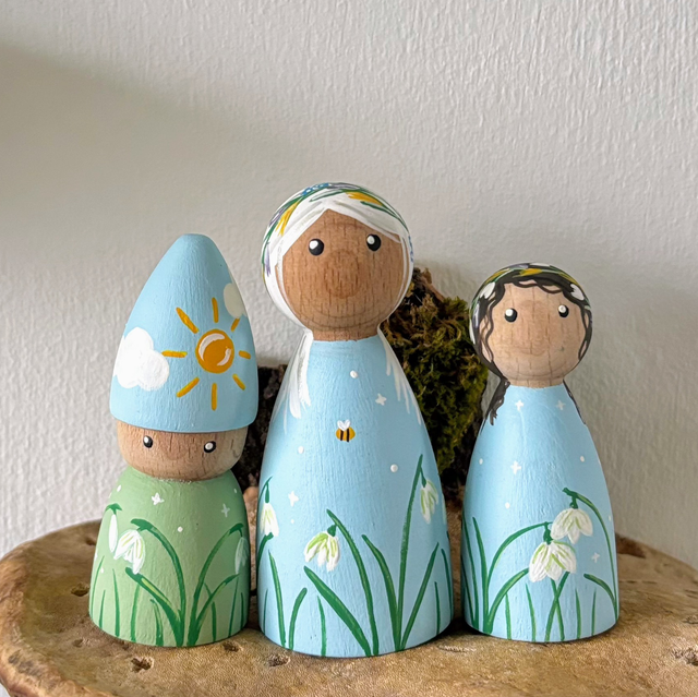 Snow drop doll