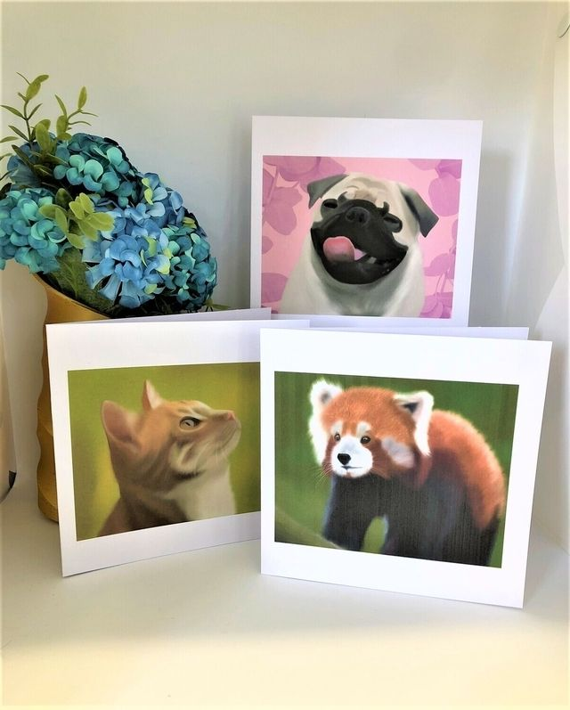 Animal Greetings cards