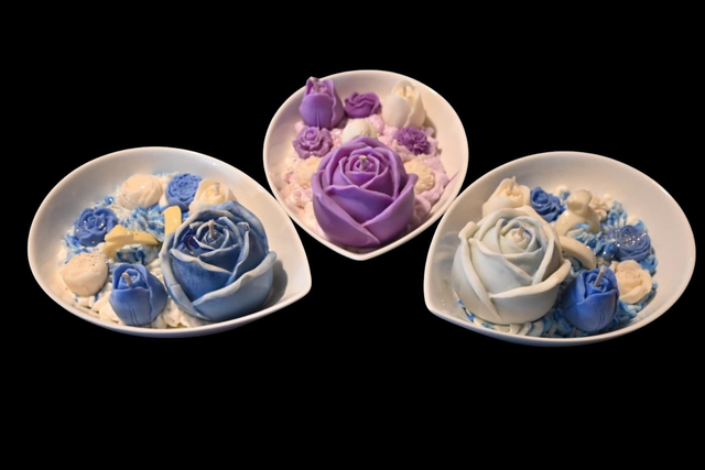 Bougies Goutte Fleurie – Édition Spéciale Mariage