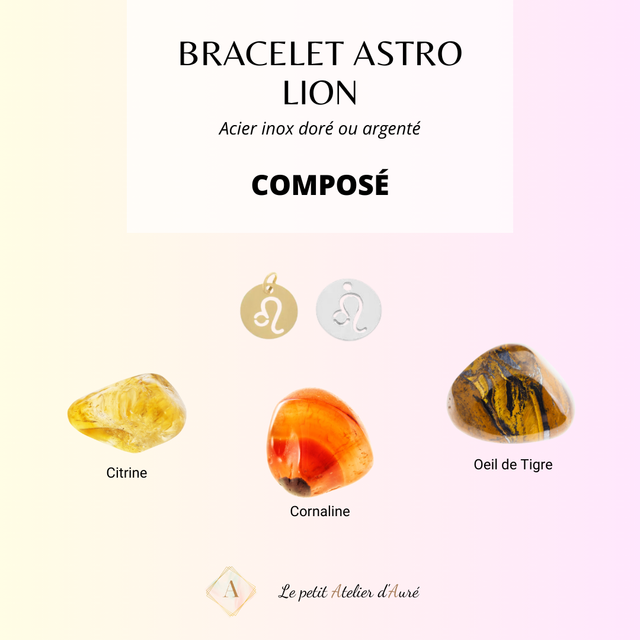 Lion - Bracelet Astro Composé