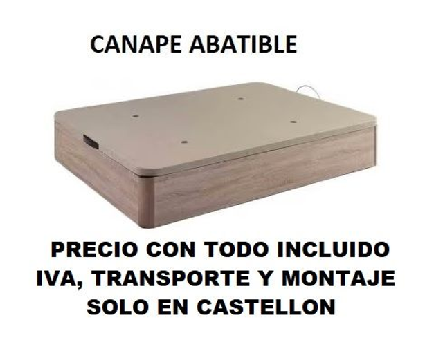 CANAPE ABATIBLE // TODO INCLUIDO // PRECIO REDONDO EN CASTELLON