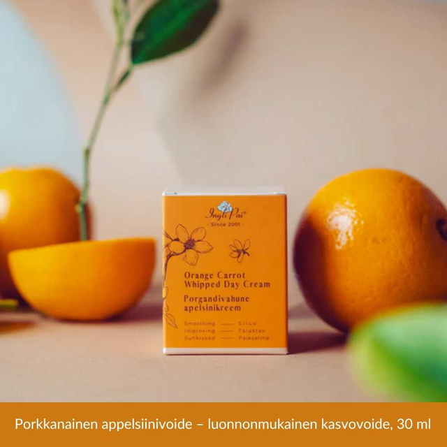 Porkkanainen appelsiinivoide – luonnonmukainen kasvovoide