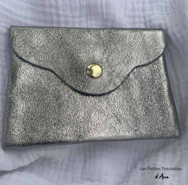 Pochette Marlène Argenté