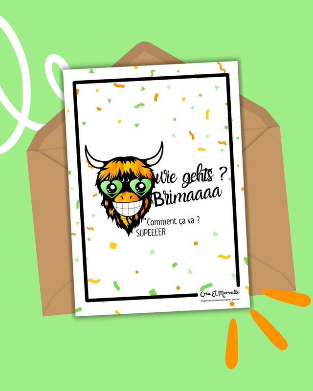 Carte postale Brimaaa 😁 