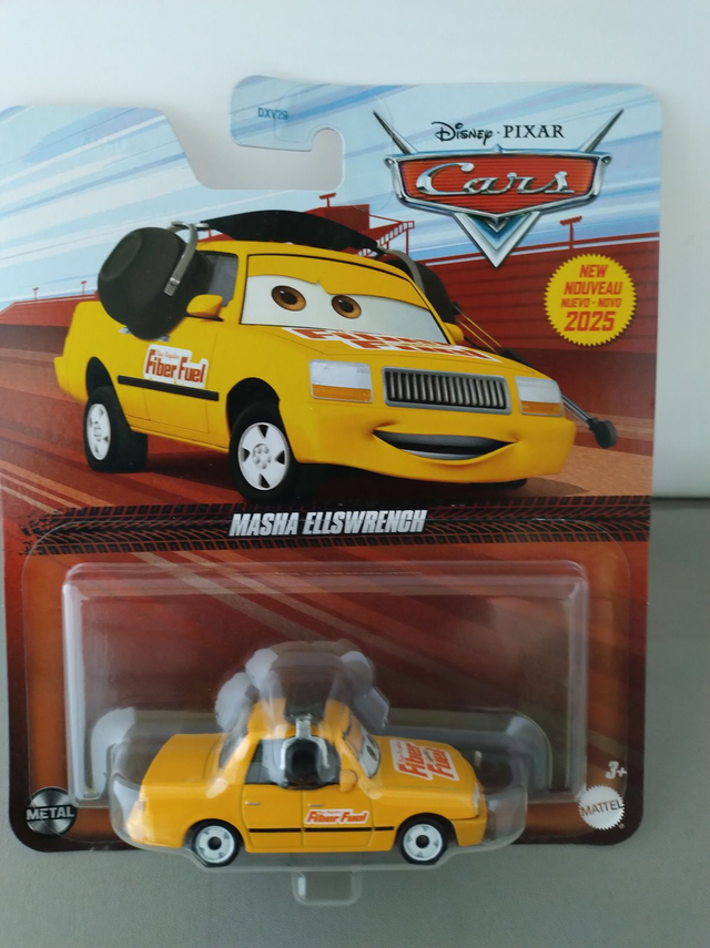 Disney Pixar Cars 1 - Masha Ellswrench - Fiber Fuel Team Chef