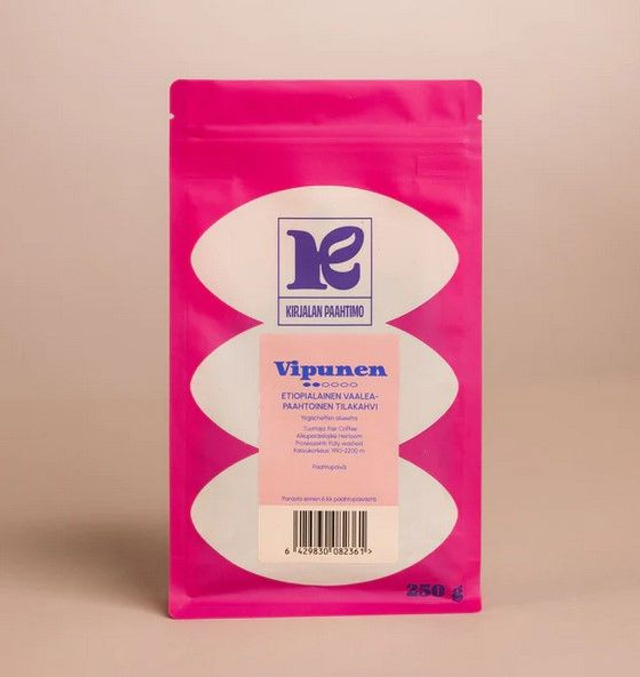 Kirjalan paahtimo Vipunen 250 g SJ