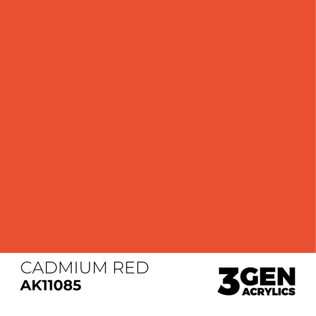 3rd Gen. Acrylics 85 Cadmium Red