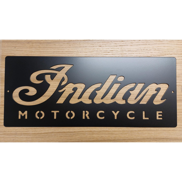 Indian Motorcycles Plaque