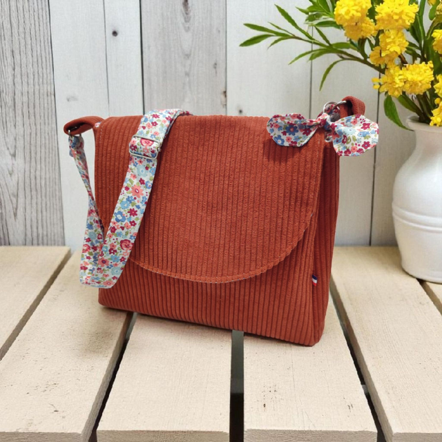 Sac à main Mel terracotta