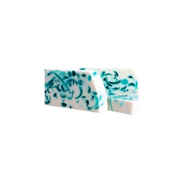 Tranche de savon artisanal Impression ( Le male ) +/- 100grs ingrédients: