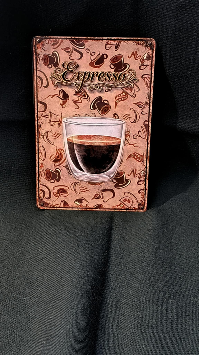 Plaque Décoratif " Coffee Shop"