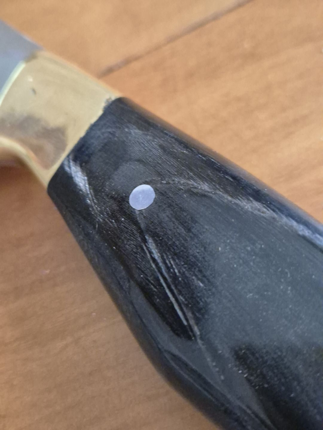 Faca Turca Patriarca Gaúcha Artesanal 11 Pol Inox Chifre