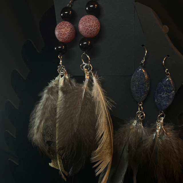 Feathered Grace Earrings