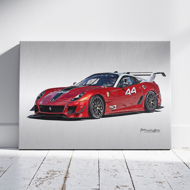 C251105 Ferrari 599XX Evolutzione #44 2012