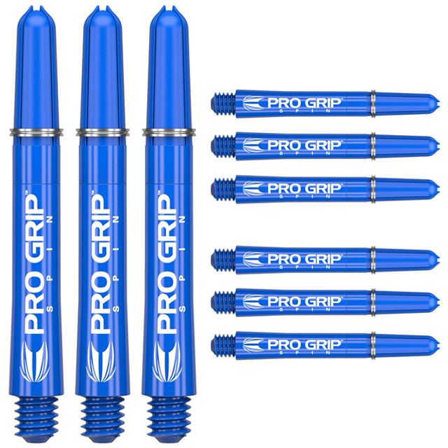 TARGET PRO GRIP SPIN DART SHAFTS BLUE 