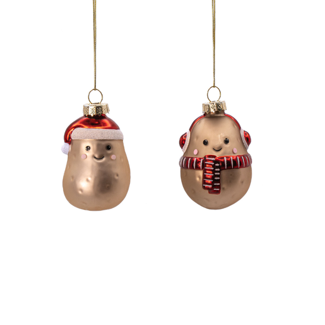 Kersthanger aardappel groot 