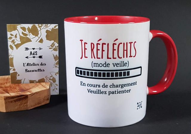 Mug Je réfléchis (6g)