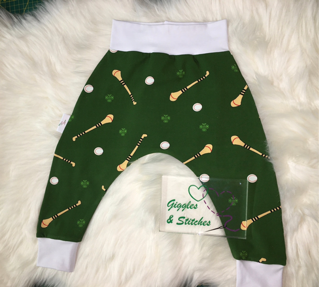 Hurling &amp; Shamrocks Harem Pants