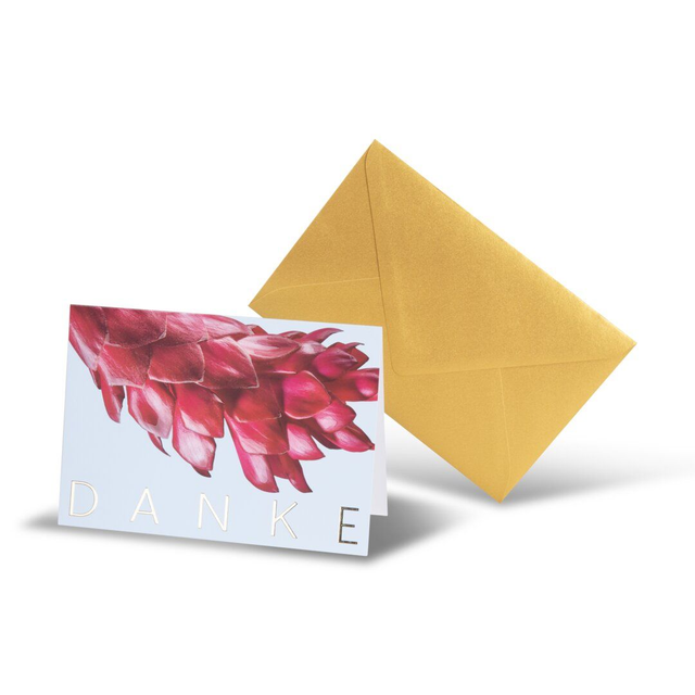 Karte " Danke Ingwer"