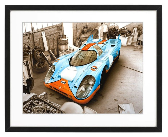 Porsche 917K Le Mans 1971 - Framed Print