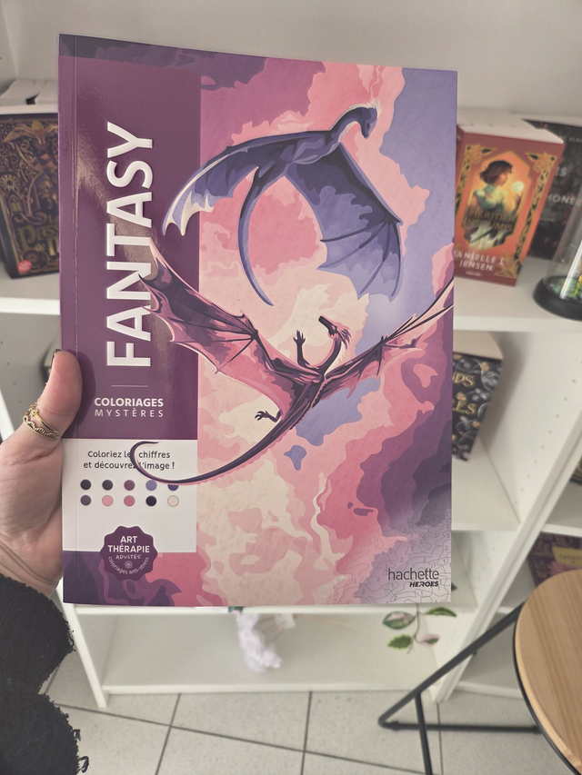 Fantasy - coloriage mystère 