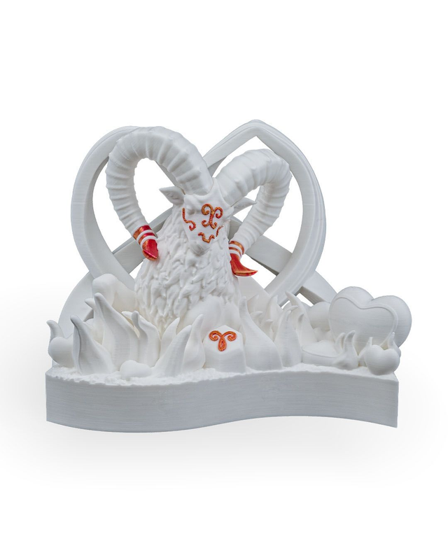 Aries Zodiac 3D Printed Statue
