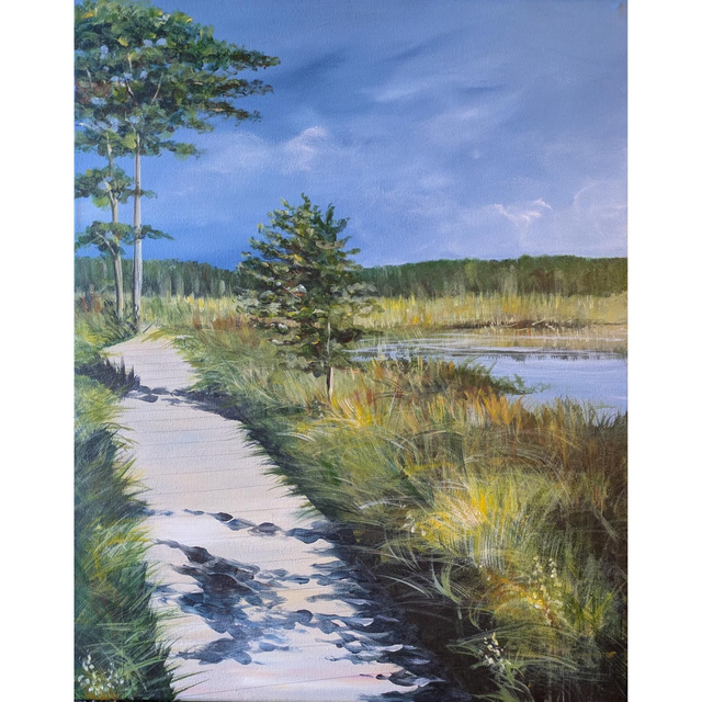Thursley boardwalk, Surrey 
