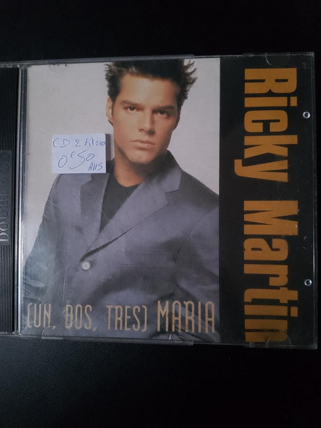 Ricky Martin - un, dos, très (cd 2 titres)
