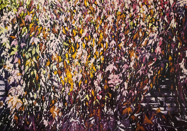 Jesień, 50x70 olej płótno 2021