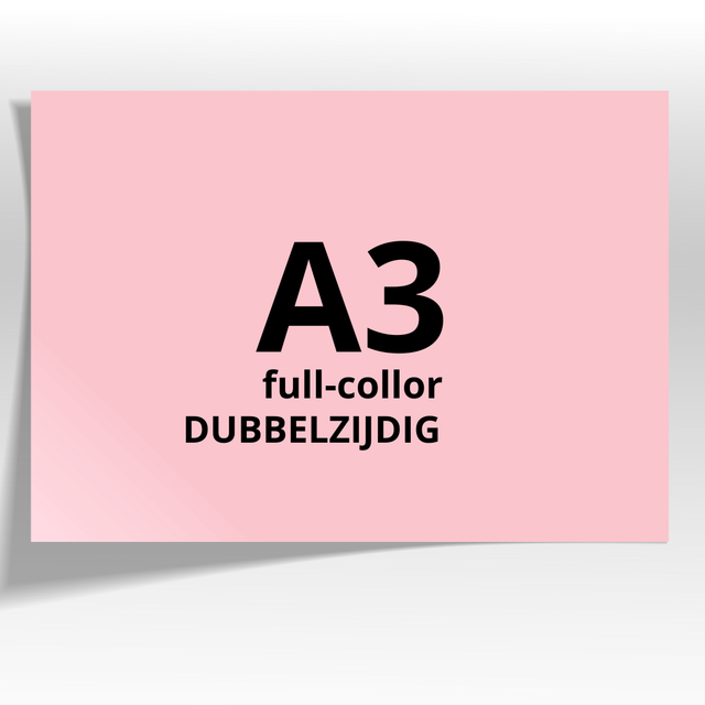 A3 Kleur DUBBEL