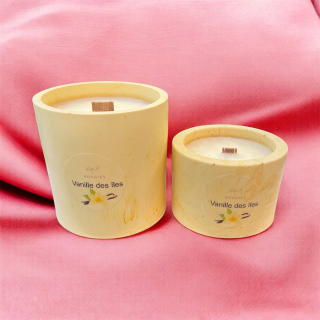  Bougie parfumée &quot; Vanille des îles&quot; 