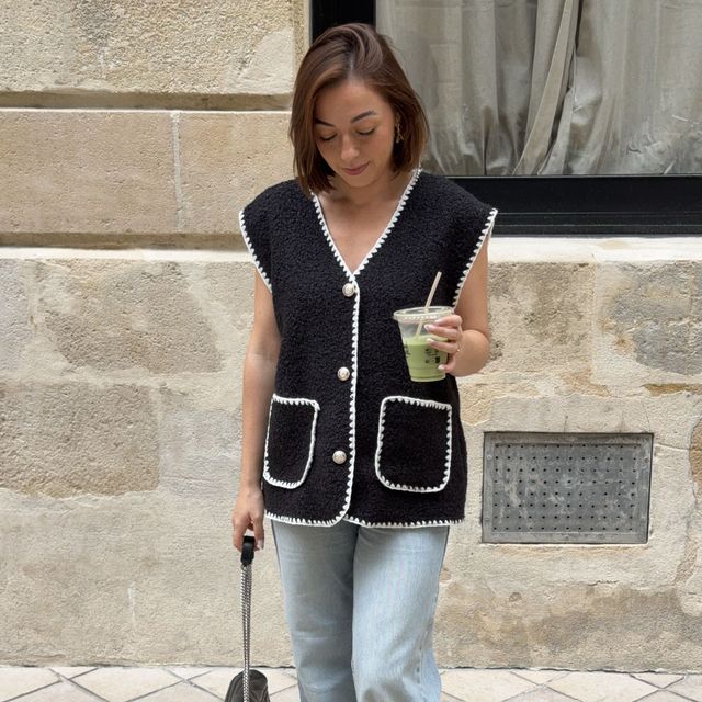Gilet bouclette Marie