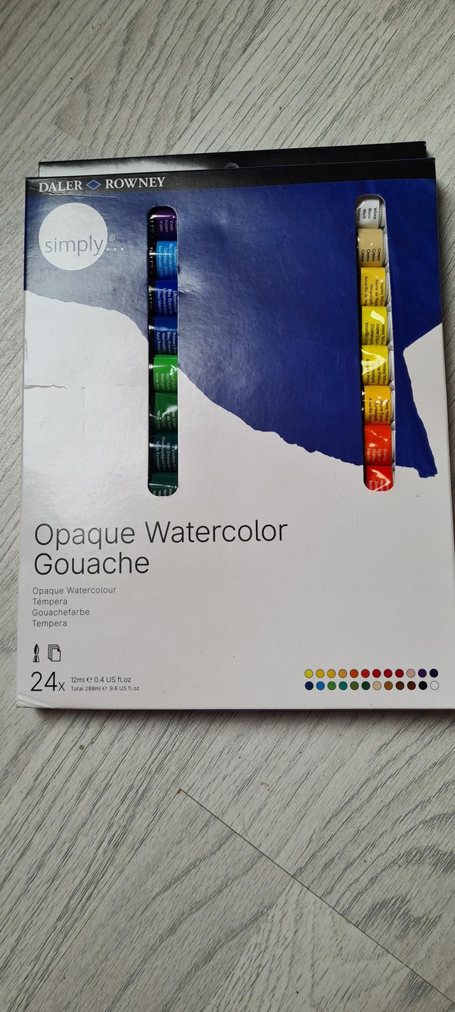 Daler Rowney Opaque Watercolour Gouache set