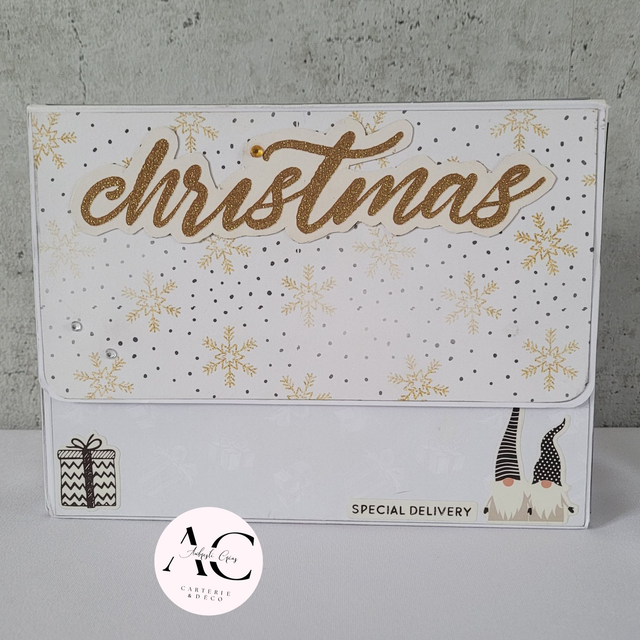 Album Accordéon "Christmas" Fait-Main