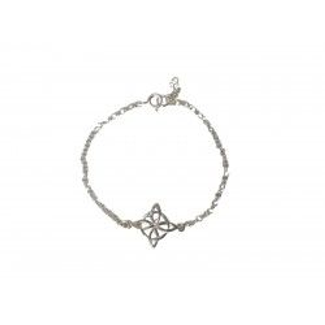 Pulsera esoterica Plata ley