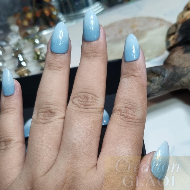 Babyboomer bleu pailleté little Amande xs