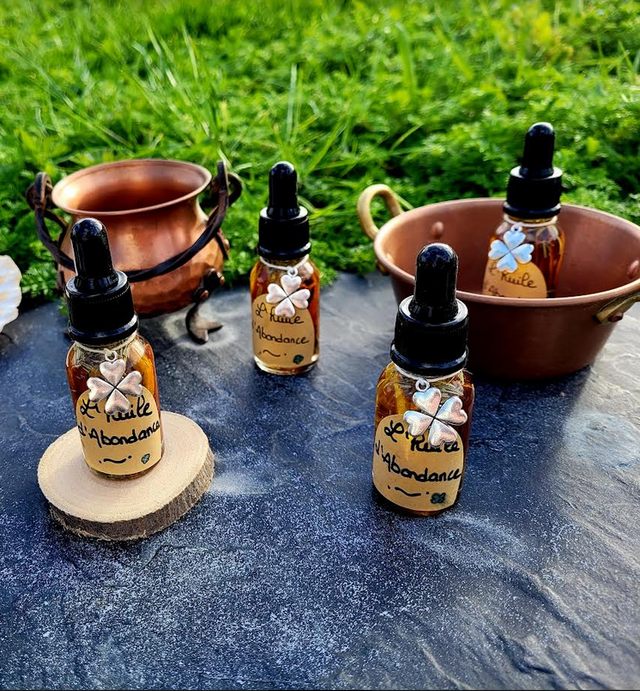 Huiles d&#039;abondance -15ml (à l&#039;unité)