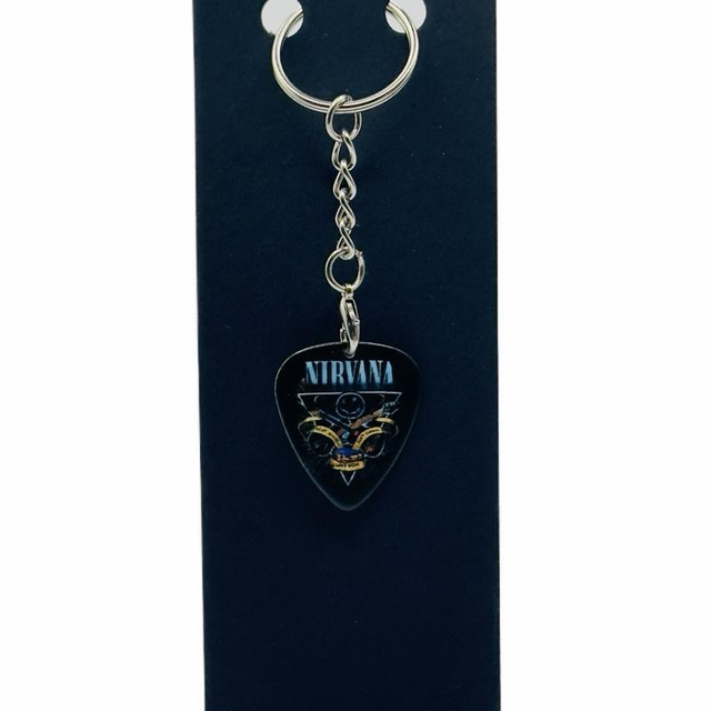 Nirvana keyrings with wristband. 