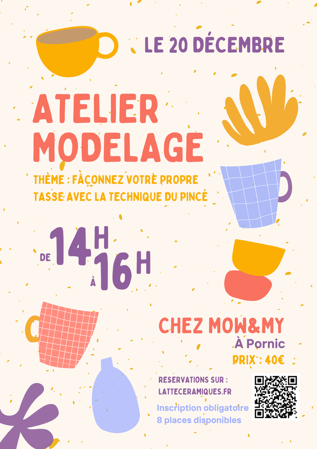 Atelier Modelage - 20 décembre